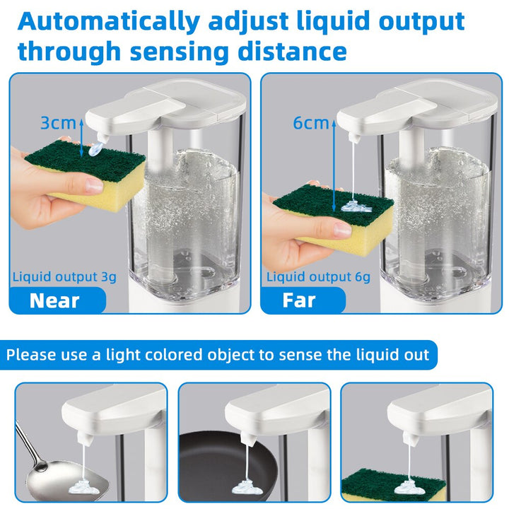Skanto | Multi-Modus Automatisk Sensor Stor Såpedispenser