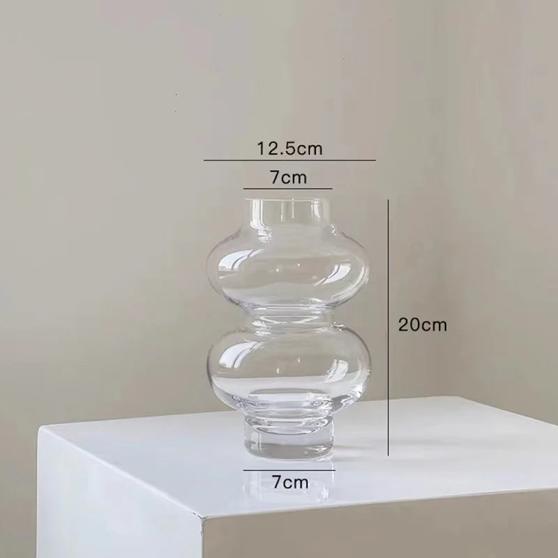 Skanto | Chubby 2-trinns glassvase