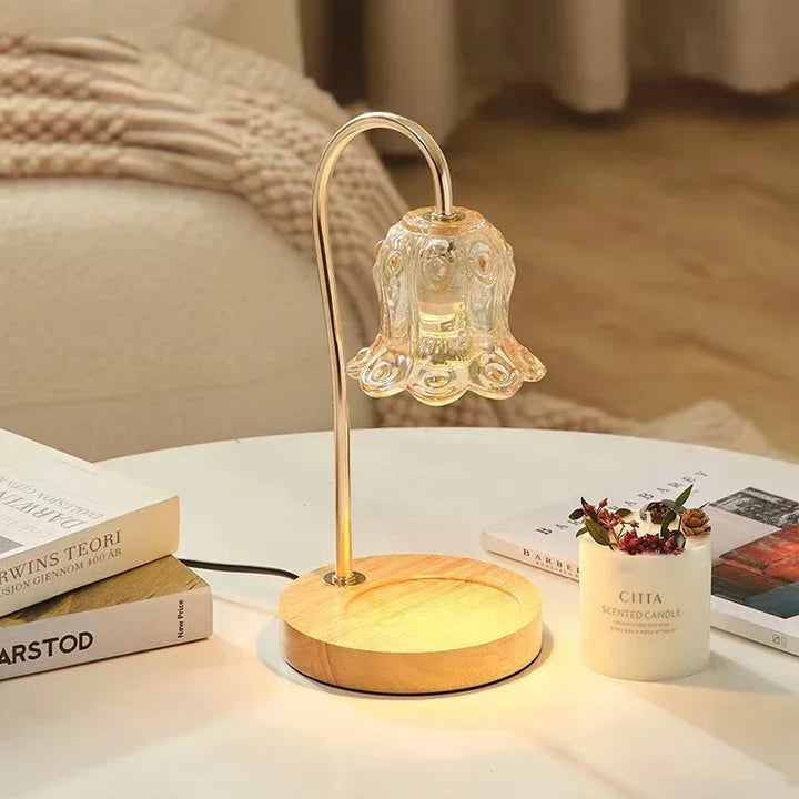Skanto | Blomformet Varm Publikum Stearinlys Varmer Lampe