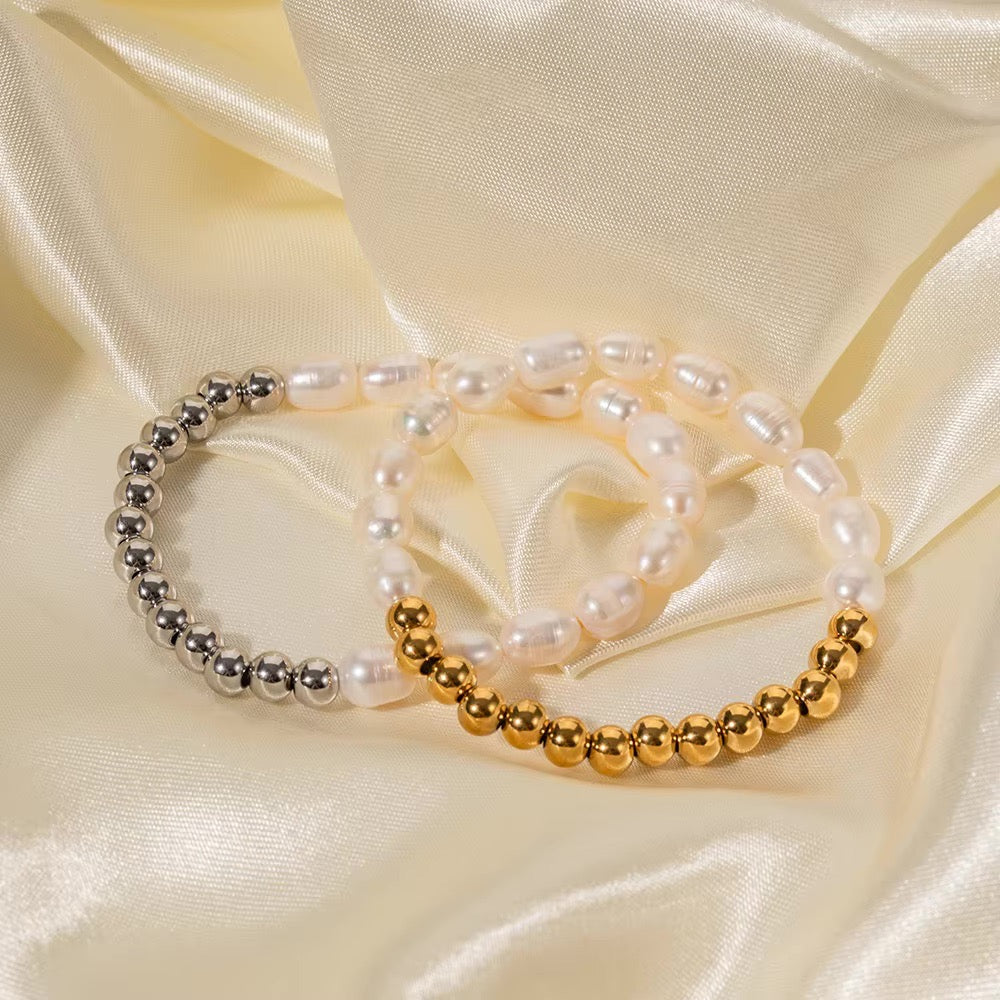 Skanto | 18k Perle Split Bracelet