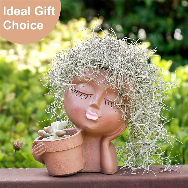 Skanto | Chic Dual Face Hodeplanter for Innendørs og Utendørs Bruk