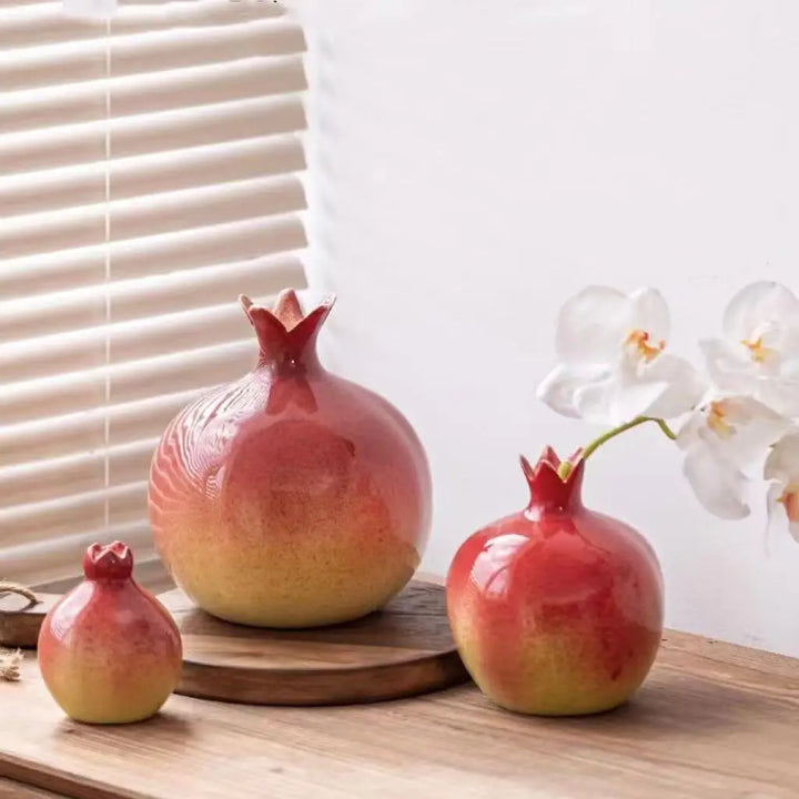 Keramisk Granateple Vase | Skanto