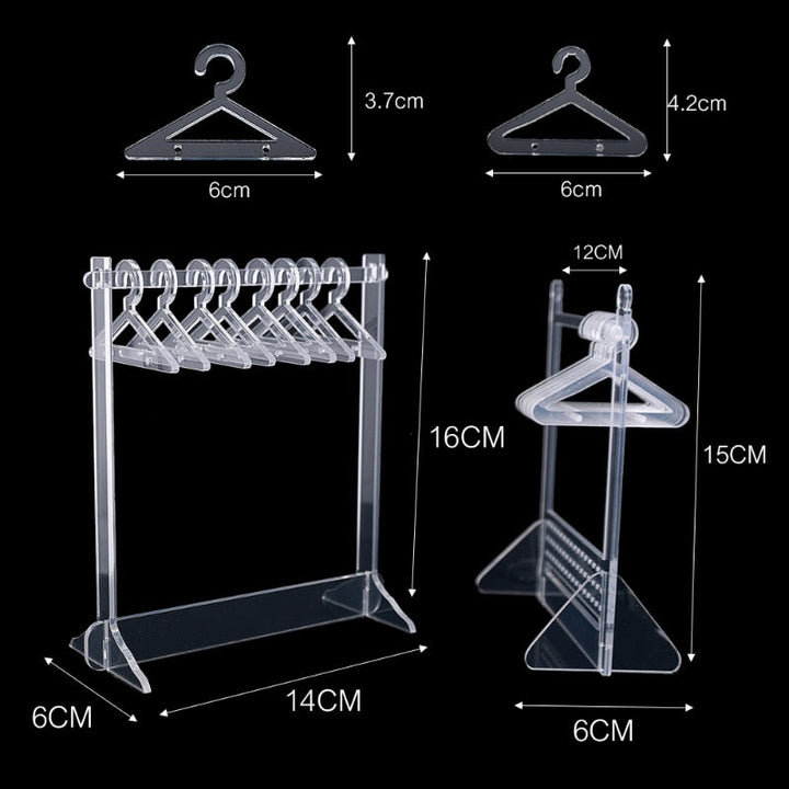 Skanto | 8 deler Kleshengere Øredobbeholder Organizer
