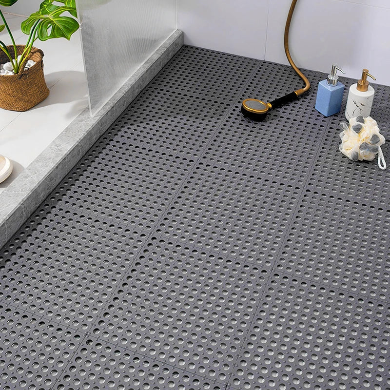 Skanto | GripDrop Dusjmatte – Ruggfri Vanntett Bade Mat laget av Gummi