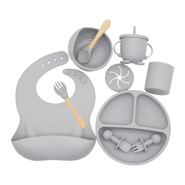 Silicone Baby Feeding Tableware Set | Skanto