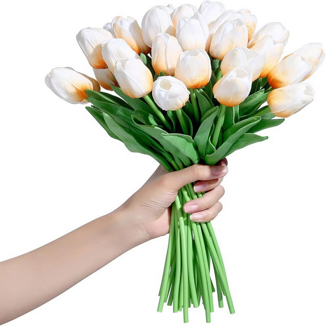 Skanto | Livlig Vår Silke Blomsteroppsett - 10 Dels Sett