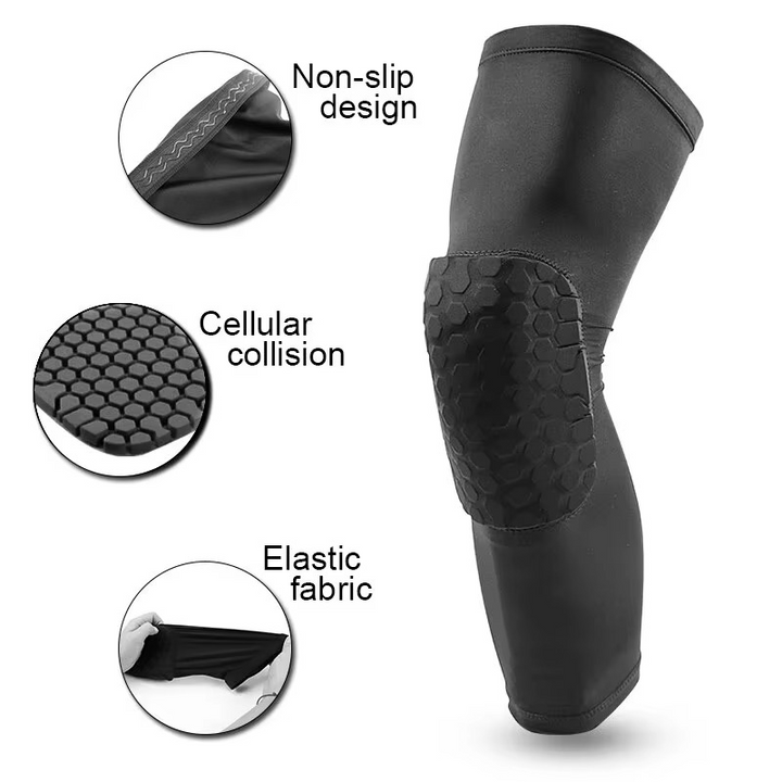 Skanto | Støtdempende kompresjons knebeskyttere for sport og restitusjon