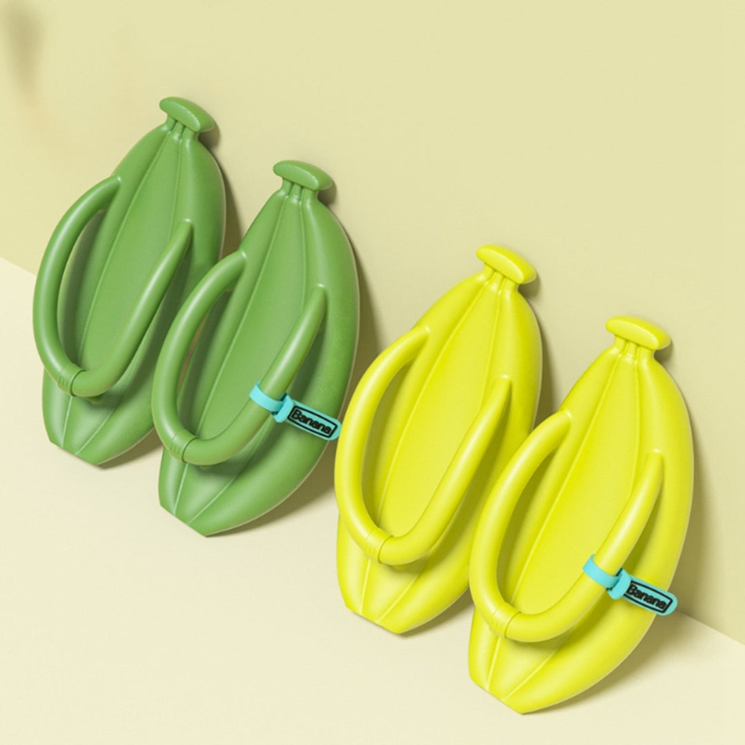 Skanto | Plush Banana Comfy EVA Flip Flops