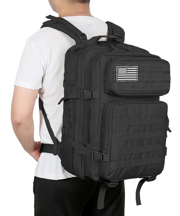 Skanto | Ryggsekk Camo Taktisk 45L Militær Ryggsekk