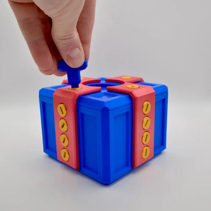 Skanto | 3D trykt prank skrue gaveeske