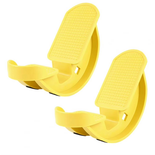 2er-Pack Fußwippen-Wadenstrecker zur Linderung von Plantarfasziitis, Achillessehnenentzündung, Knöchel- og Unterschenkelmuskelverspannungen, 27 x 13 cm Große Schrägbretter
