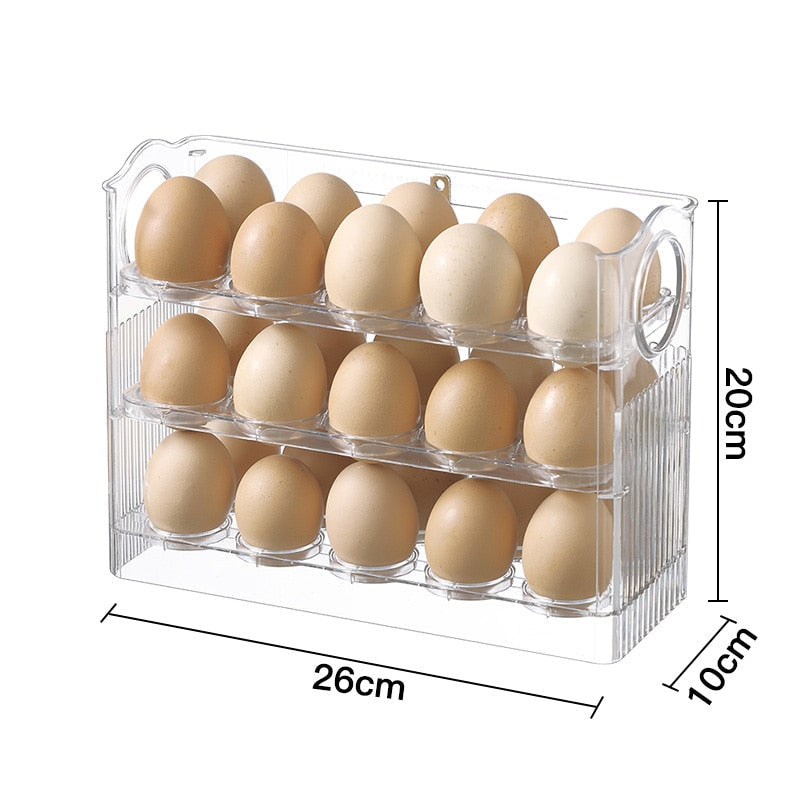 Skanto | Automatisk Flip Egg Lagringsstativ