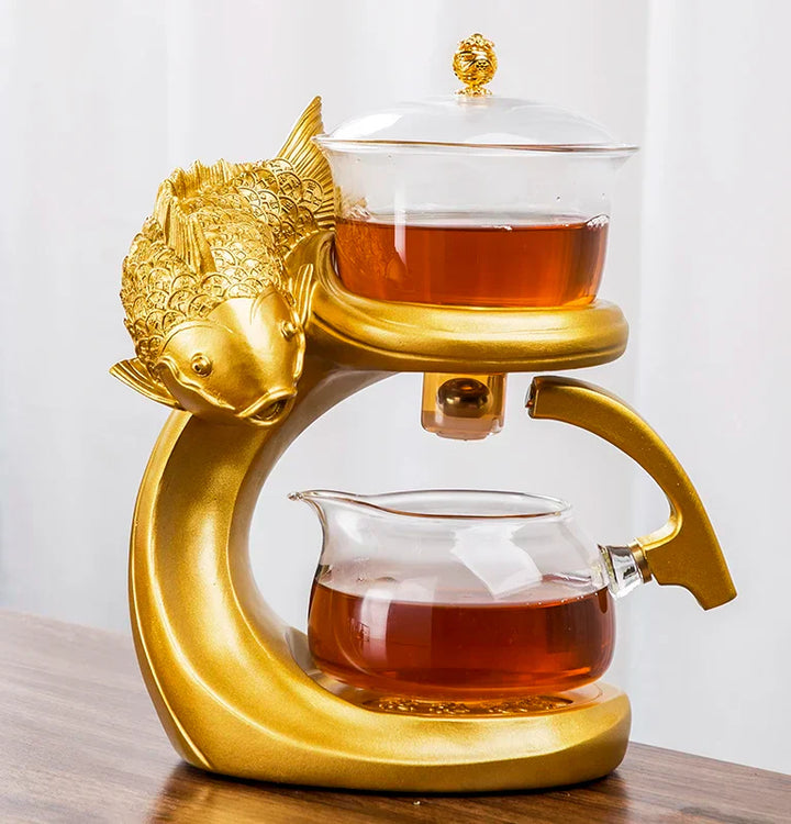 Skanto | Magnetisk Flow Kungfu Skilpadde Drage Tekanne Infuser