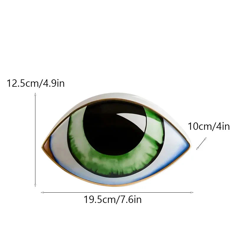 Skanto | Mystic Eye Skulptur Keramisk Hjem Dekor