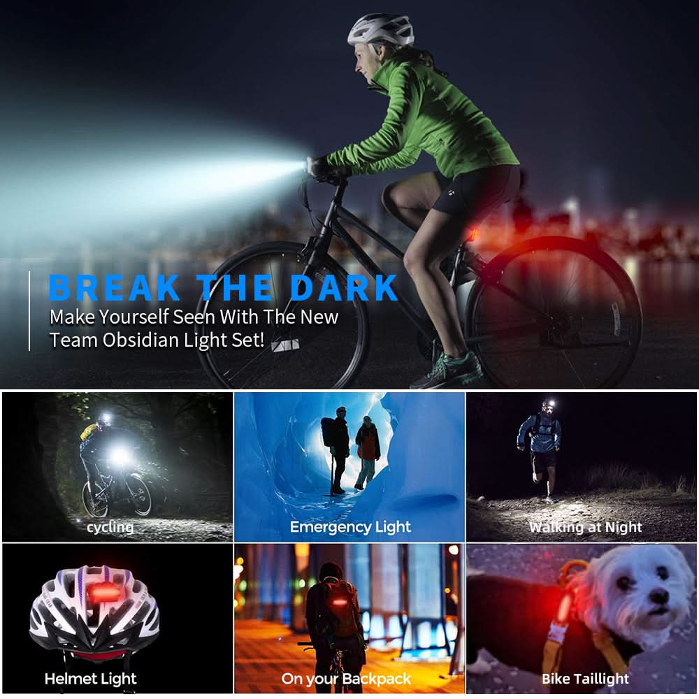 Skanto | LuminoRide Power Beam – Ultra-lys sykkellykt med 5000 lumen & 10000-mAh batteri