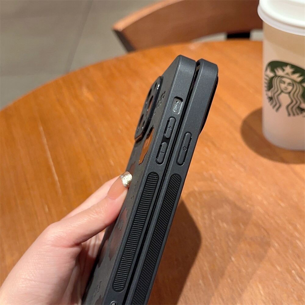 Norvo | Søt Monster Støtsikker Lær iPhone Etui