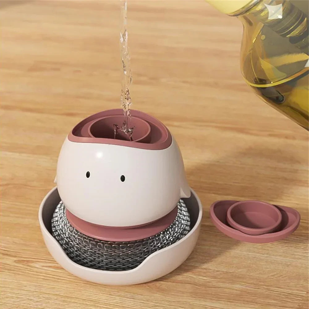 Skanto | Automatisk Flytende Dispenser Oppvaskbørste