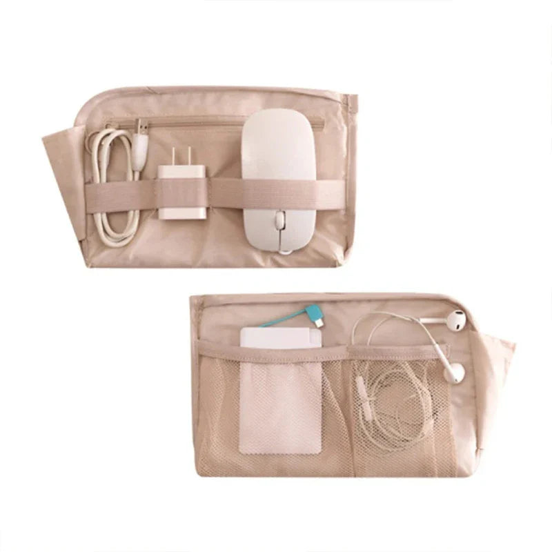 Norvo | Tech Bag Kabelveske Vanntett | Elektronikk Organisator for Reise | Kompakt & Holdbar | Nylon 23x15cm