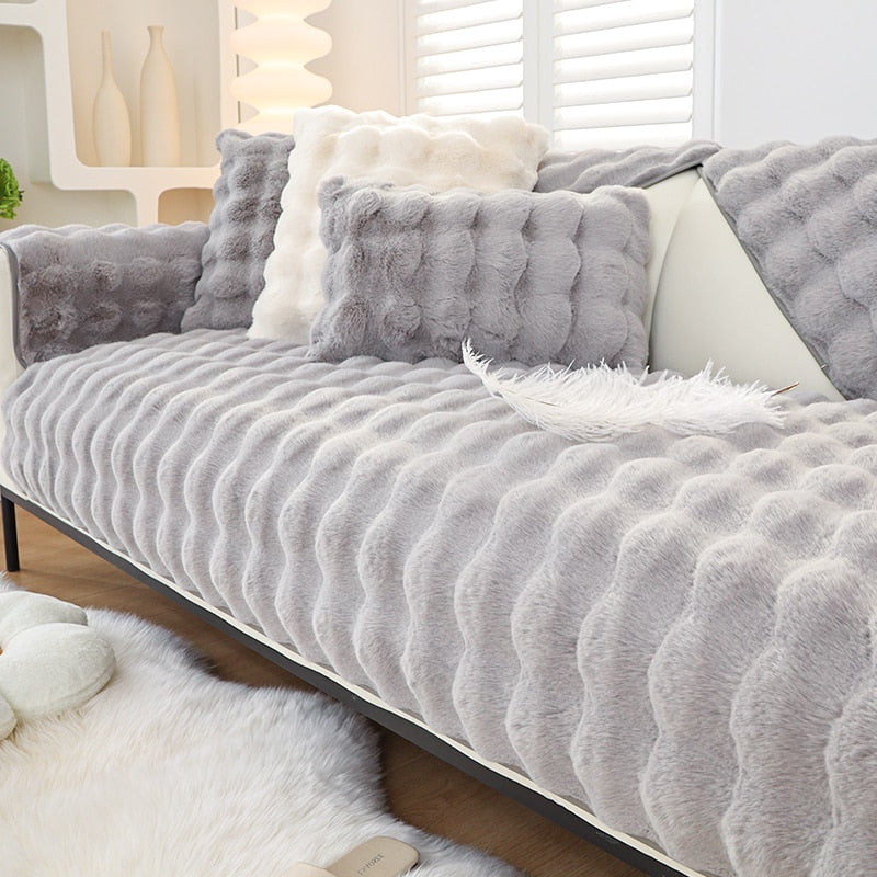 Snuggy Komfortabel Plysj Sofa Trekk | Skanto