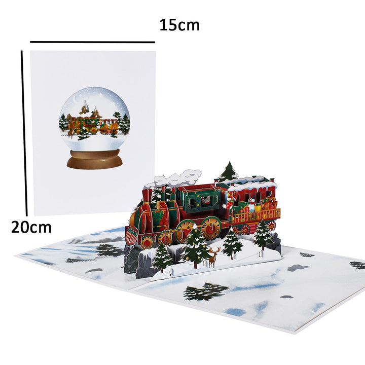 Skanto | 3D Pop-Up Glade Julegavekort