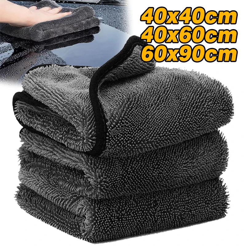 Skanto | Ultra Absorberende Mikrofiber Profesjonell Bilvask Håndkle