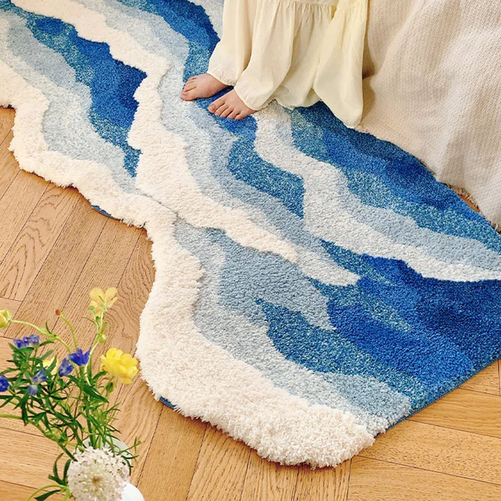 Sea Wave Rug | Skanto