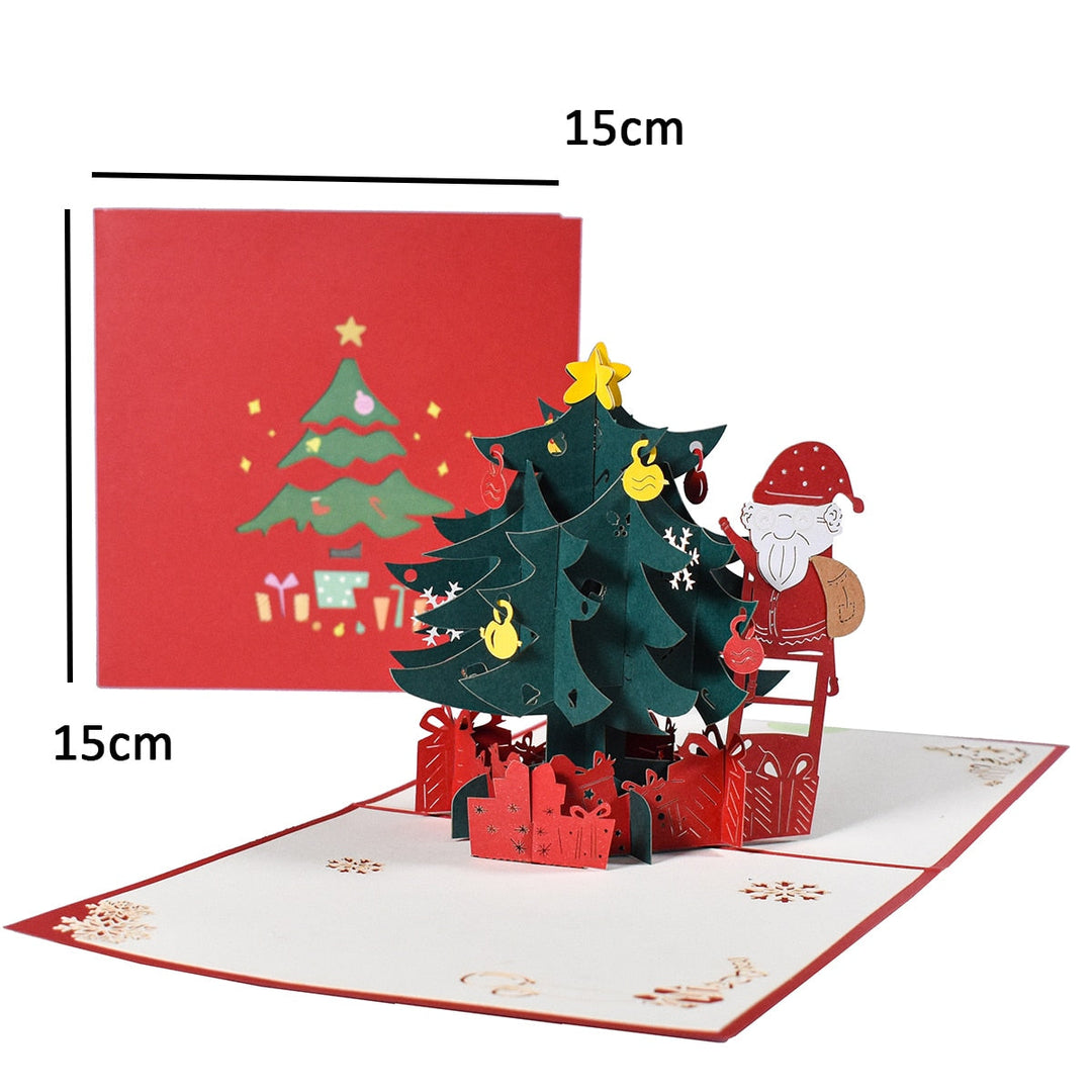 Skanto | 3D Pop-Up Glade Julegavekort