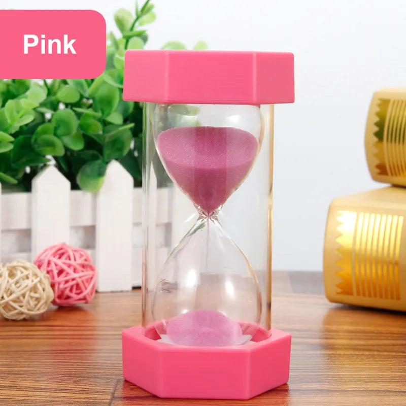 Hexagonal dekorativ timeglass – flere tidsalternativer og farger | Skanto