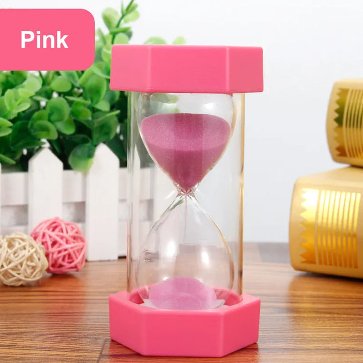 Hexagonal dekorativ timeglass – flere tidsalternativer og farger | Skanto