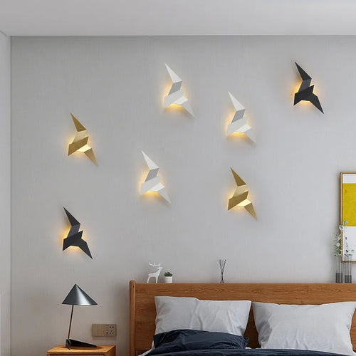 NordicLume - Stillegående LED Vegglampe for Soverom Skanto