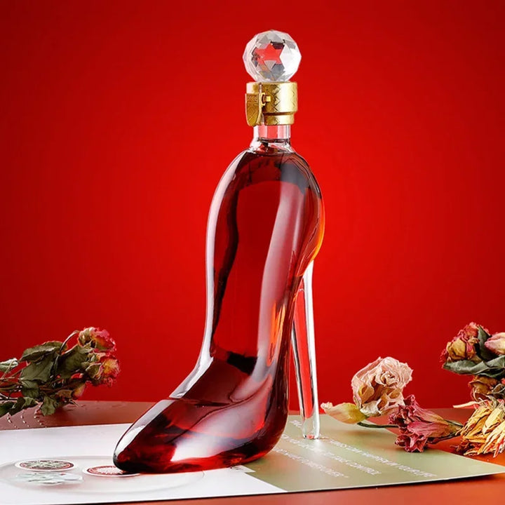 Skanto | Høyhælte Fancy Glass Vin Karaffel