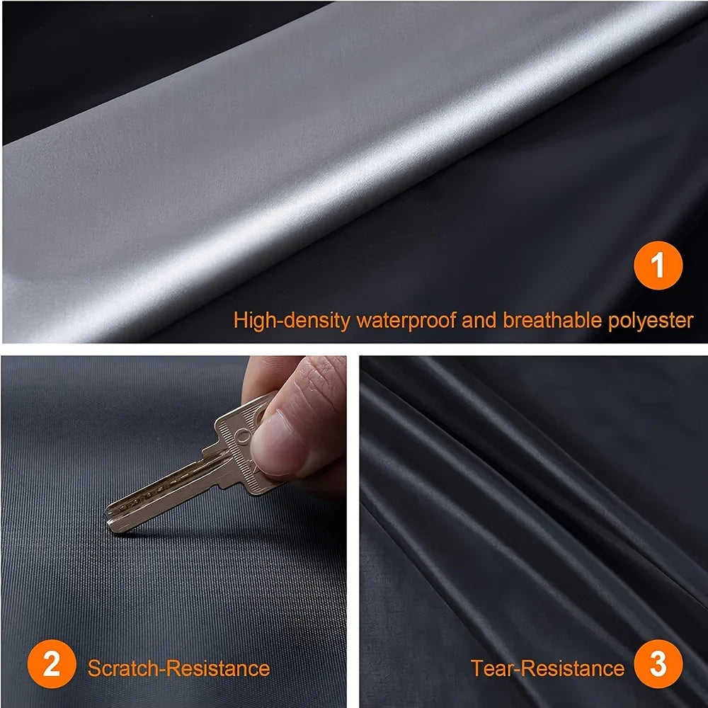 Skanto | Biltrekk CARVION | Vanntett & UV-beskyttelse | For SUV & Sedan | 190T Polyester