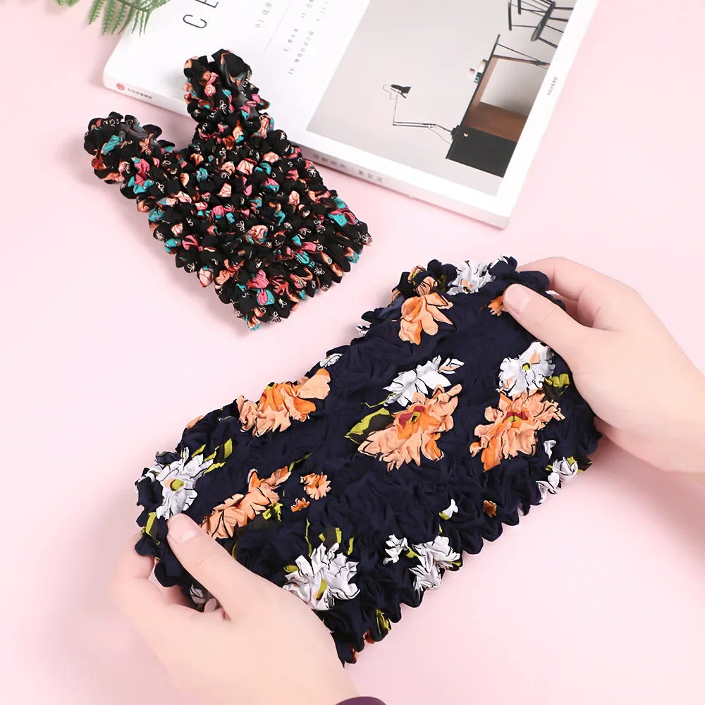 Skanto | Floral Stretch Shopper Mini Elastisk Bag
