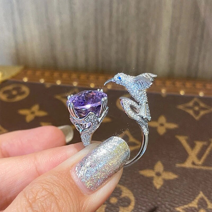 Skanto | Majestetisk Kolibri Edelsten Ring