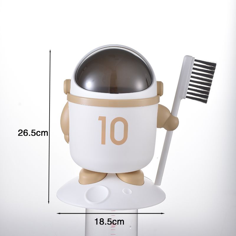 Skanto | Mini Astronaut Form Søt Kontor Søppelbøtte
