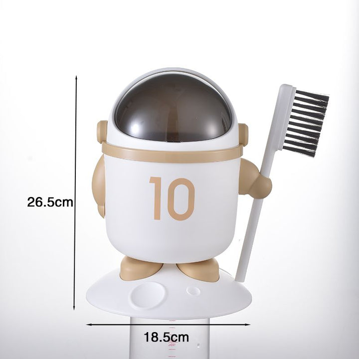 Skanto | Mini Astronaut Form Søt Kontor Søppelbøtte