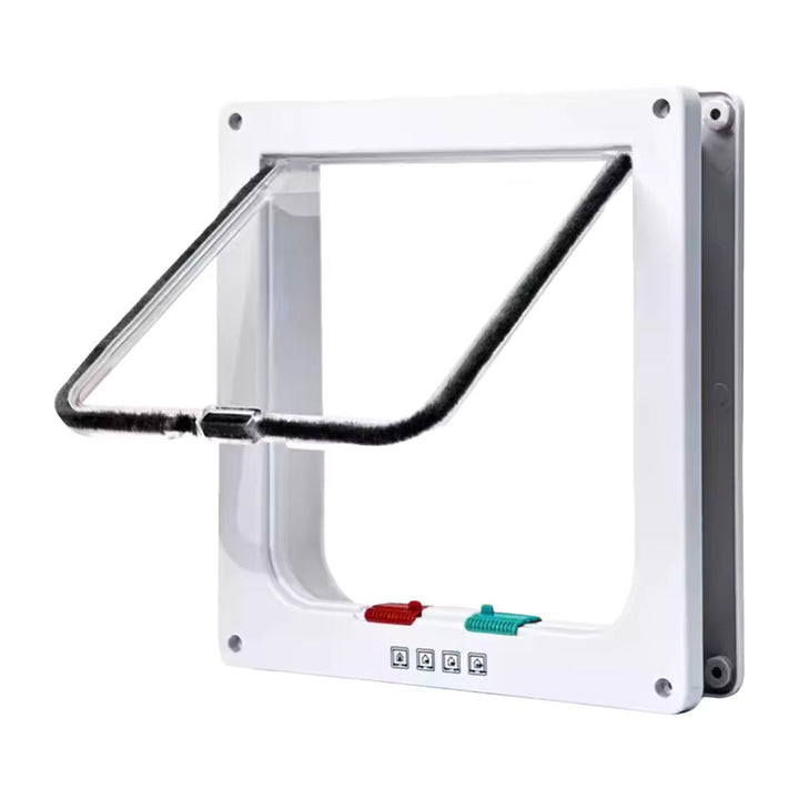 4 Way Pet Door for Cats and Dogs Skanto