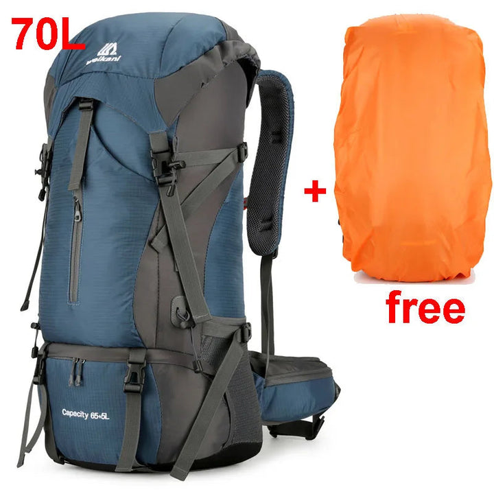 Alpivento 70L tursekk med regntrekk | Skanto