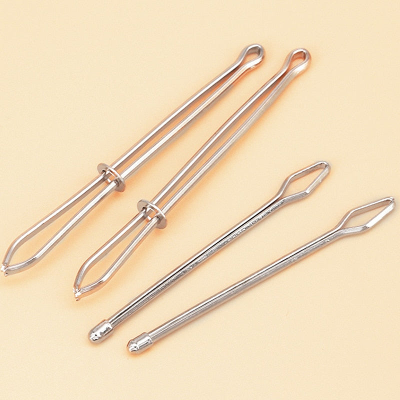 Skanto | 2Pcs Elastisk Tauetråder Pinsett Verktøy
