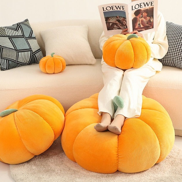 Fluffy Pumpkin Cushion | Skanto
