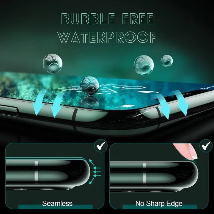 Skanto | Full Cover Luminous Tempered Glass iPhone Skjermbeskytter