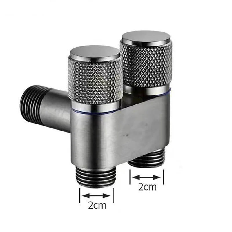 Dual Flow Pro – 2-i-1 Vegghane for toalett og vaskemaskin Skanto