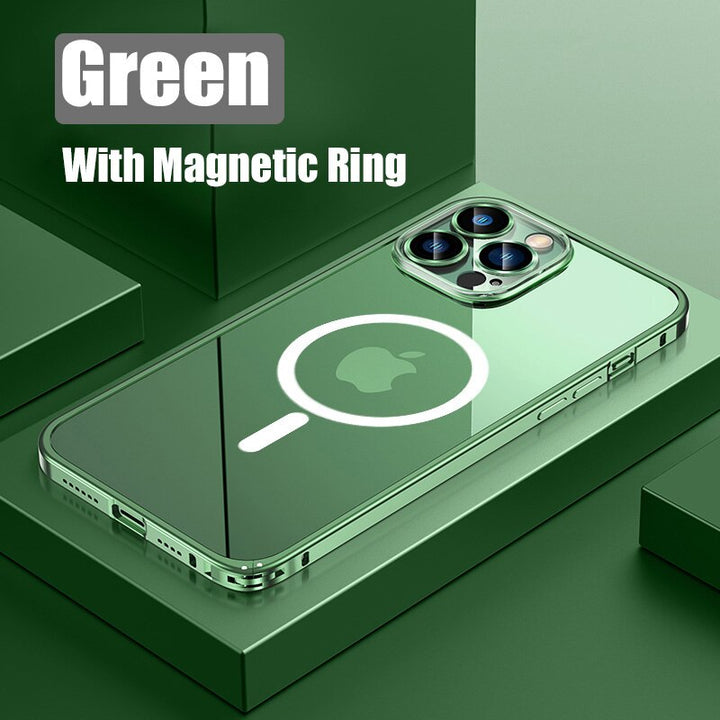 Skanto | Metall Bumper Aluminium Magnetisk Telefon Etui