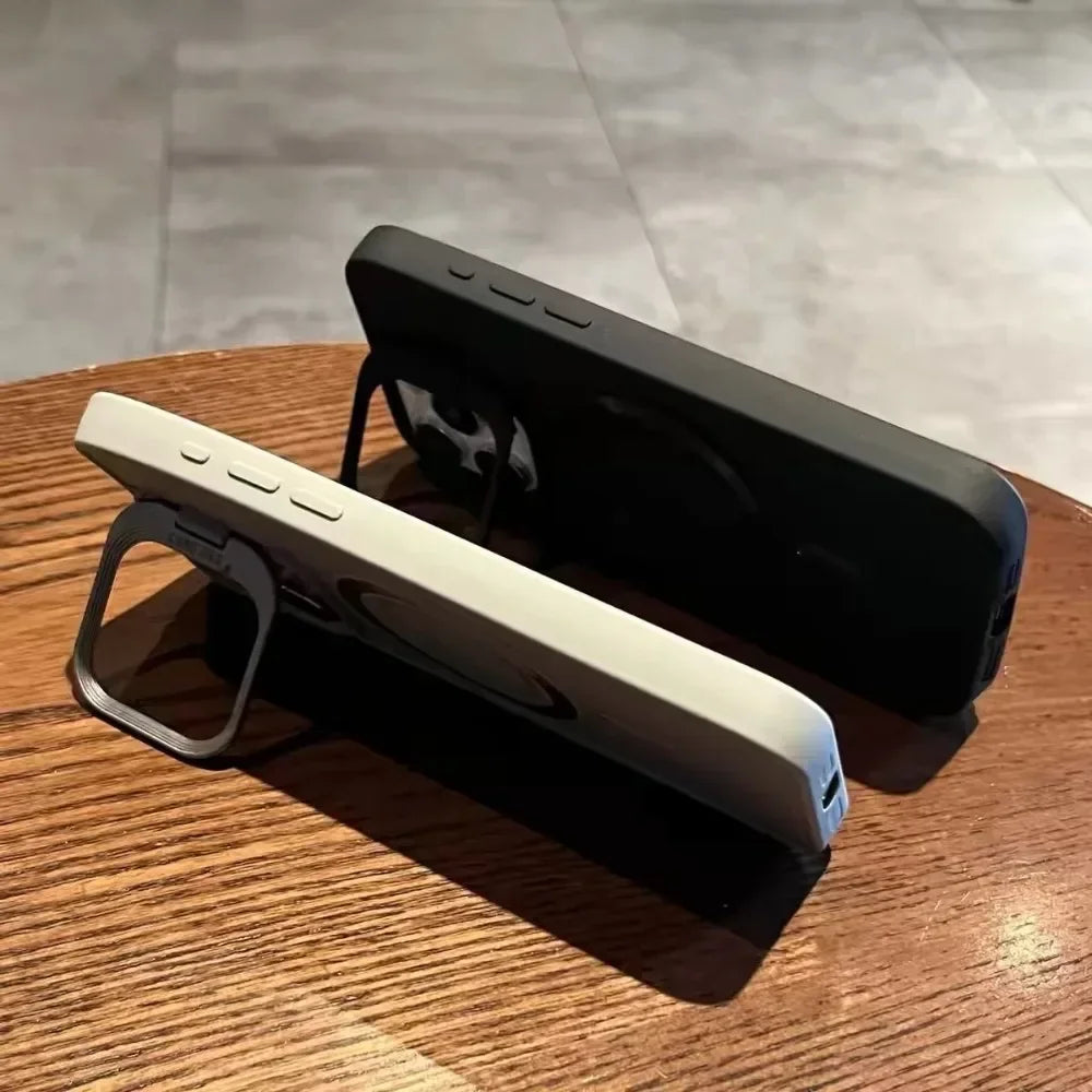 Skanto | Magnetisk Myk Håndleddsbrakett Linsebeskyttelse iPhone Etui