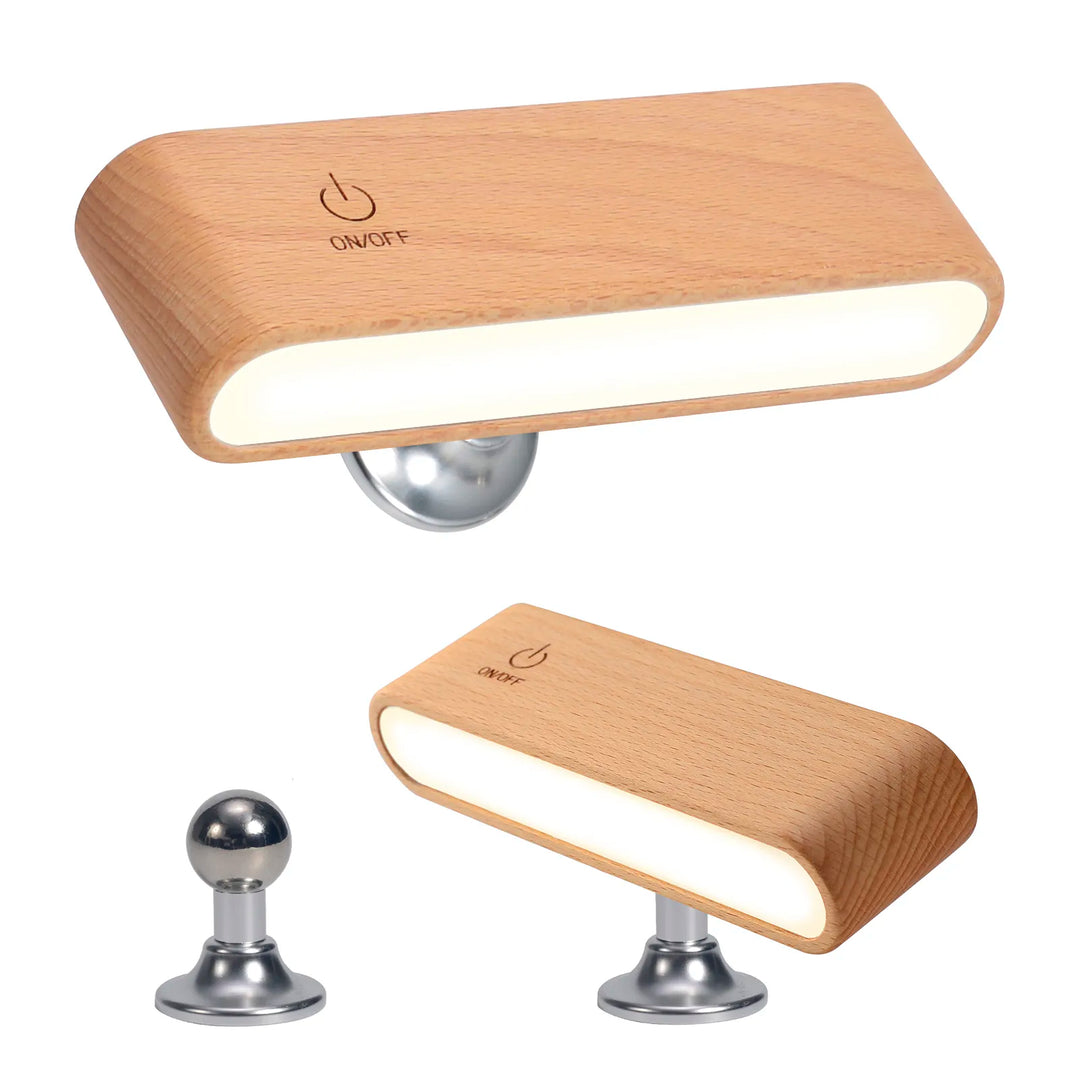 Skanto | Rotasjonsbar Magnetisk Tre Oppladbar LED Nattlampe
