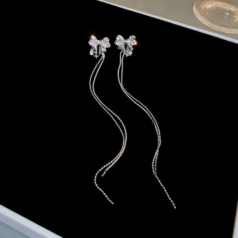 Norvo | Kiss of the Butterfly Zirkon Øredobber