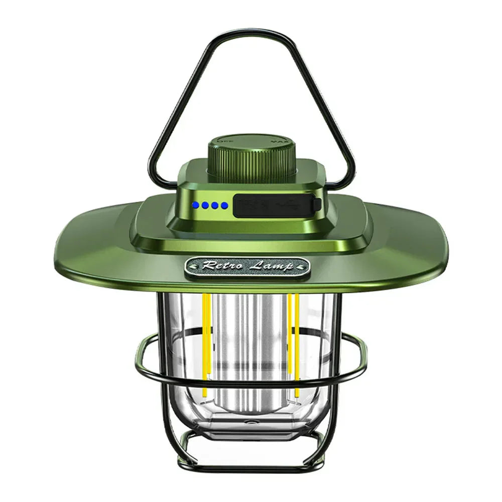 Retro oppladbar LED-lanterne for eventyr Skanto