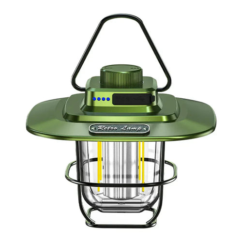 Retro oppladbar LED-lanterne for eventyr Skanto