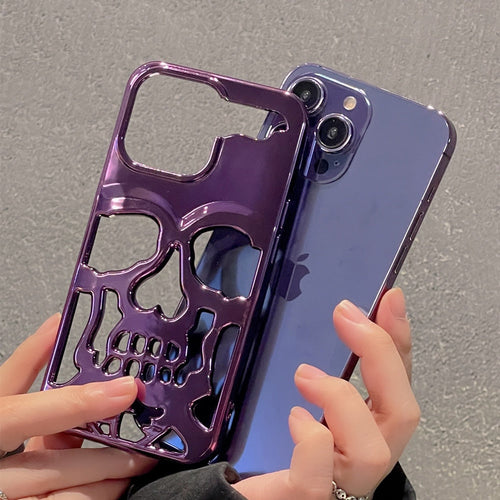 Skanto | Gothic Midnight Skull Telefonveske