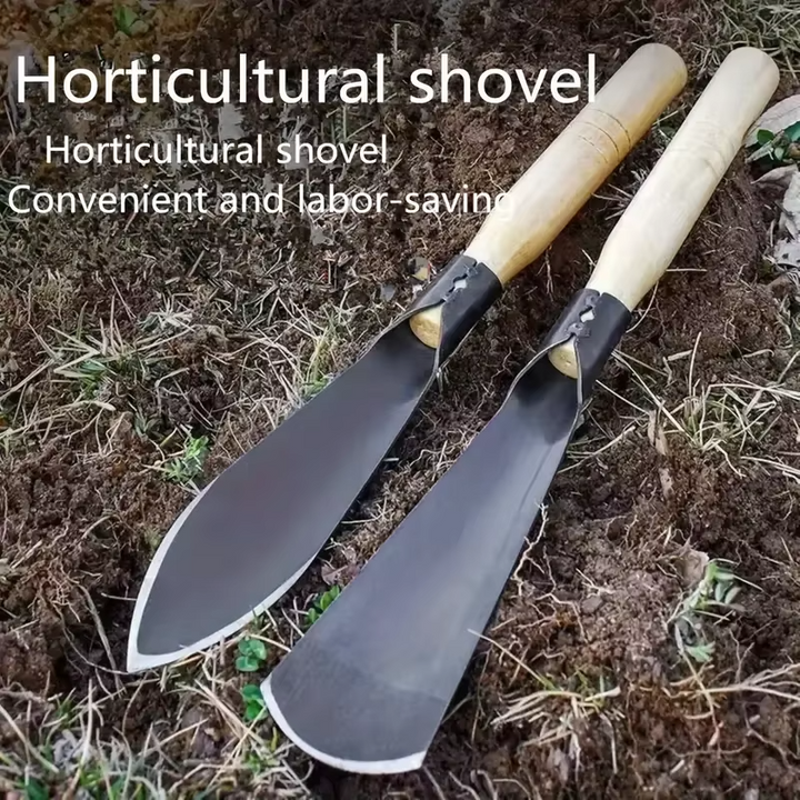 Skanto | Multifunksjonelt Hageverktøy Spade - Holdbar Stålspade for Presis Planting